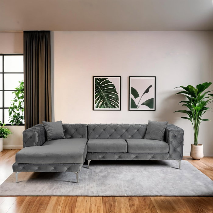 Atelier Del Sofa Como Eco Left - Anthracite